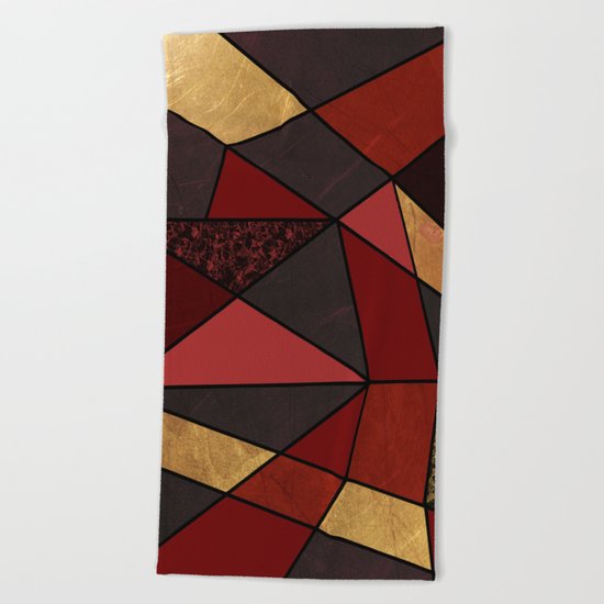 Abstract #467 Beach Towel