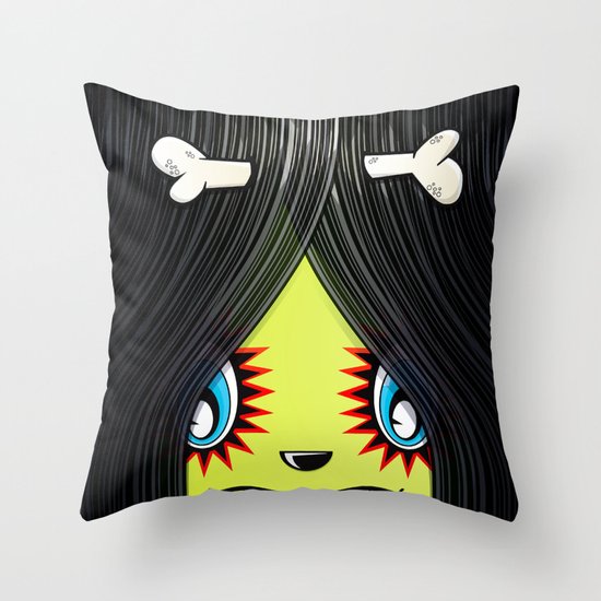 Bone Throw Pillow