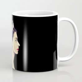 QUEEN ELIZABETH II - The Young Queen in Profile No. 5 Coffee Mug