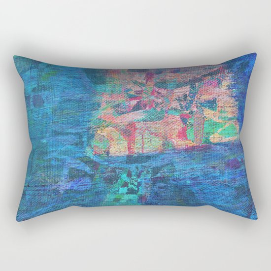 Chalk Doll Rectangular Pillow