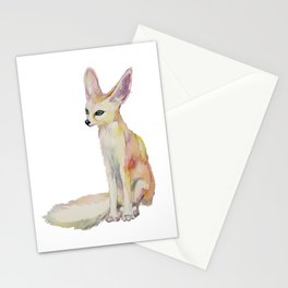 Fennec Fox Stationery Cards