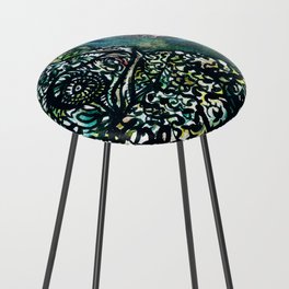 TOAD AND MUSHROOM  Counter Stool