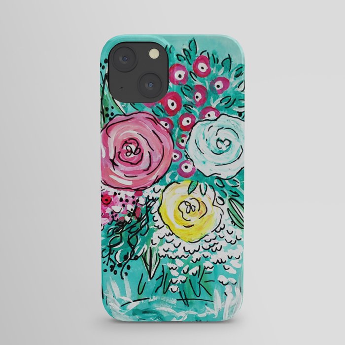 Pastel Bouquet iPhone Case