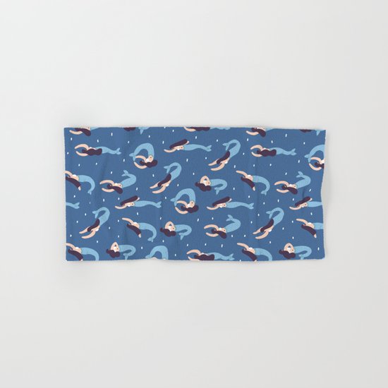 The Blue Mermaids Hand & Bath Towel