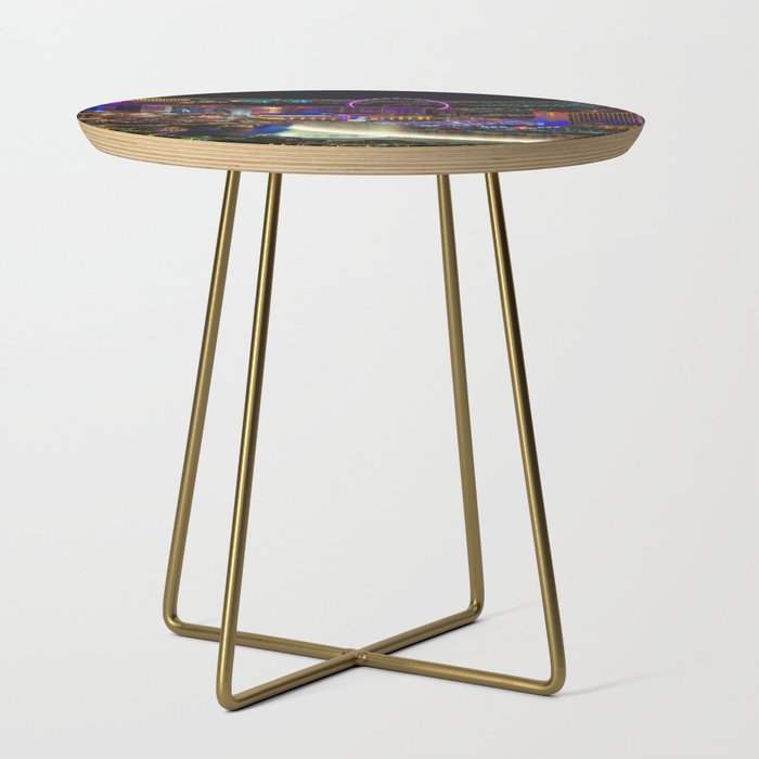 Las Vegas, Nevada, City Lights Side Table