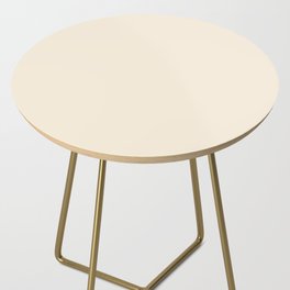 WARM NEUTRAL solid color Side Table