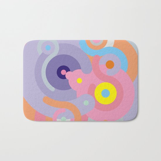 Modern Baroque Bath Mat