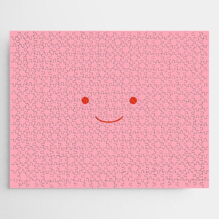 Happy 2 pink Jigsaw Puzzle