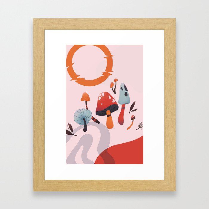 Mush 3 Framed Art Print