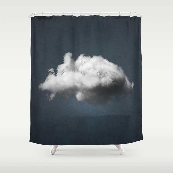 WAITING MAGRITTE Shower Curtain by THE USUAL DESIGNERS