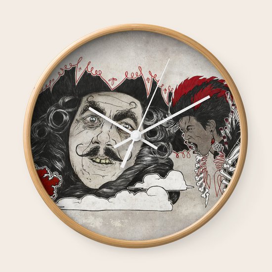 Rufio Wall Clock