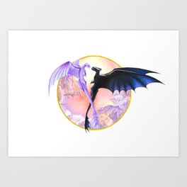 Night Fury Art Prints For Any Decor Style Society6 Dubbling trolls holiday and httyd. night fury art prints for any decor