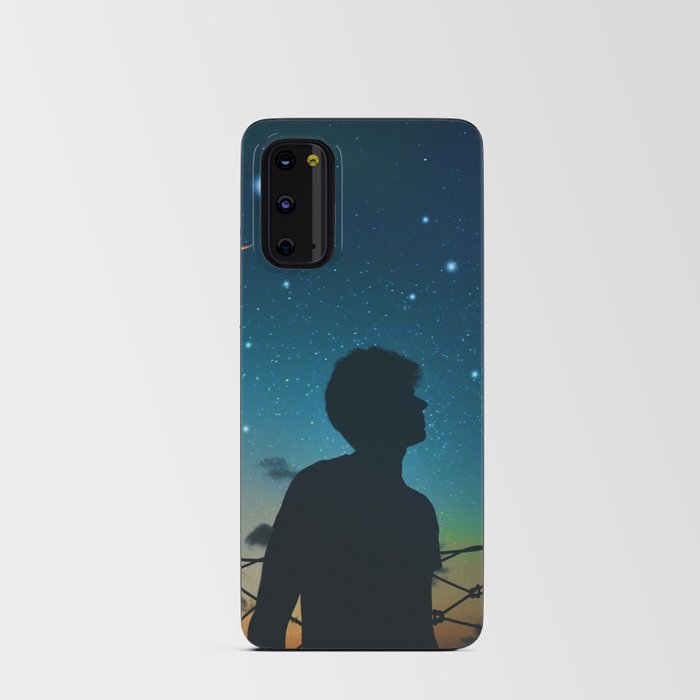 Night Sky meteor Android Card Case
