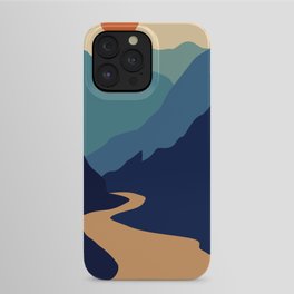 Mountains & River II iPhone Case