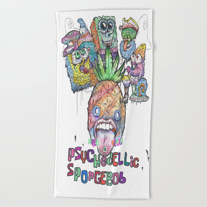 Spongebob squarepants beach towel on sale