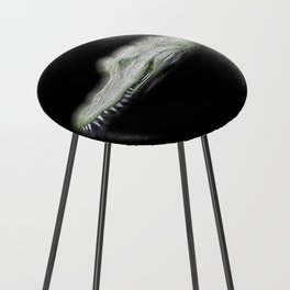 Spiked Alligator Counter Stool