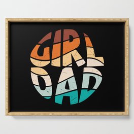 Girl Dad Serving Tray