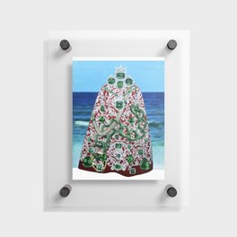 Glamorous Christmas tree Floating Acrylic Print