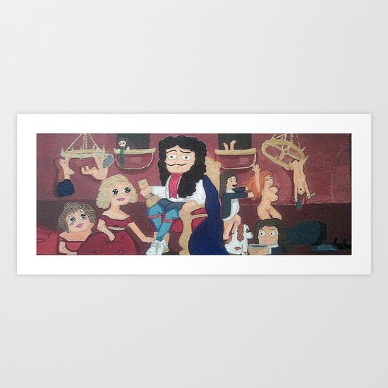 Charles II Art Print