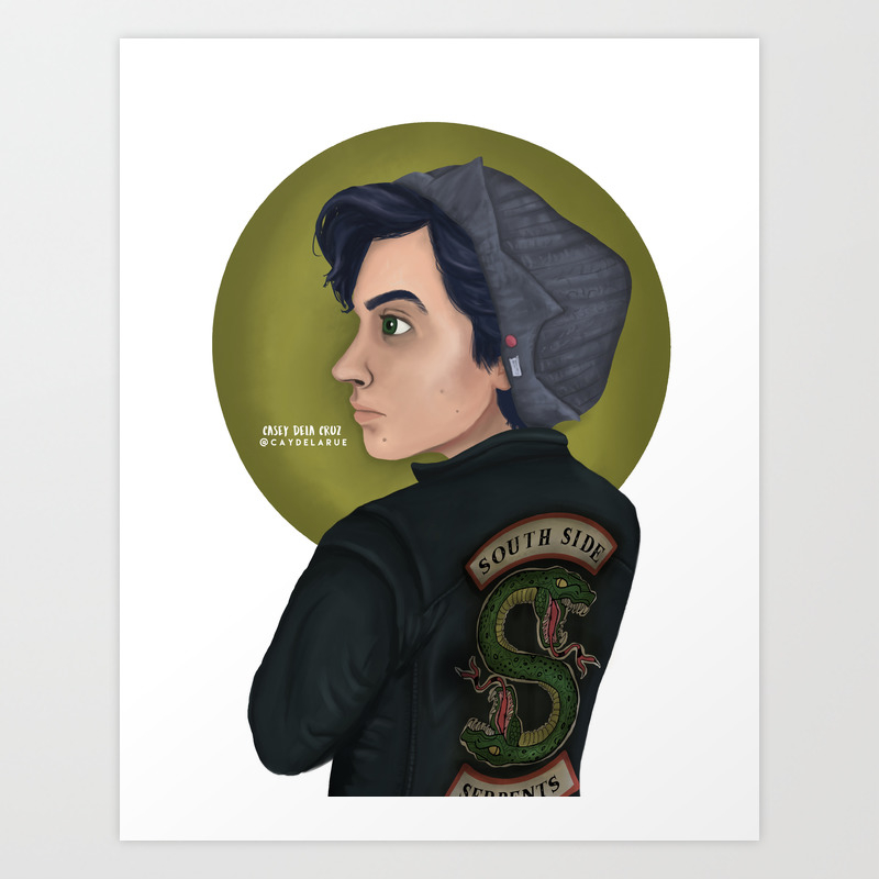 Riverdale Jughead Jones Art Print By Caseydelacruz Society6