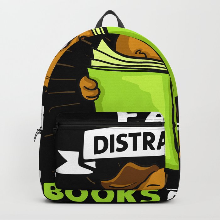 Book Dog Reading Bookworm Librarian Reader Backpack