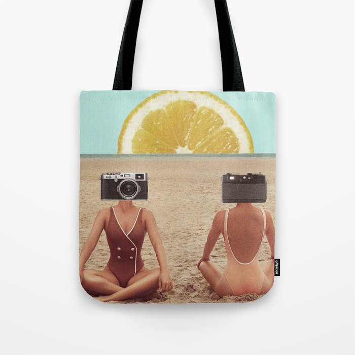 Zest On The Beach  Tote Bag