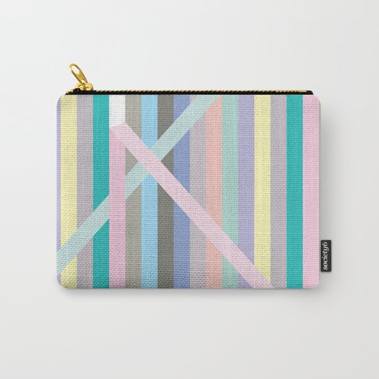 Finespun Stripes Carry-All Pouch