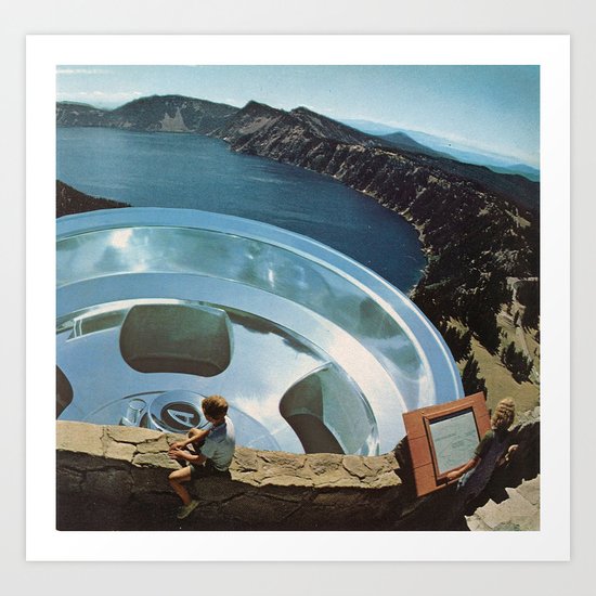 a chrome protection Art Print