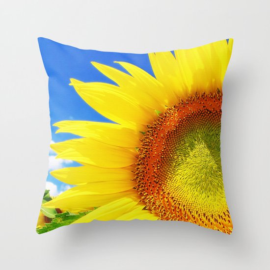 SUNFLOWER Throw Pillow