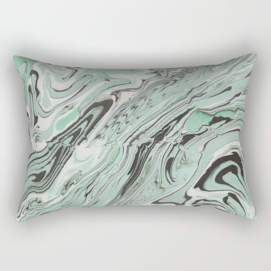 Suminagashi 08 Rectangular Pillow