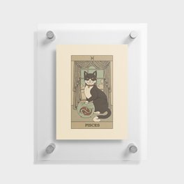 Pisces Cat Floating Acrylic Print