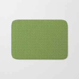 Knitted spring colors - Pantone Greenery Bath Mat | Knit, Colortrend, Real, Digital, Greenery, Pantone, Spring, Concept, Graphicdesign, Yellow Green 