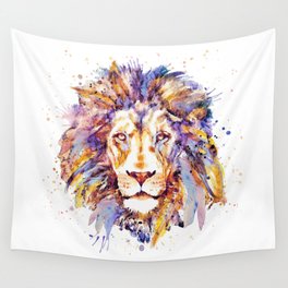 Lion Head Wall Tapestry
