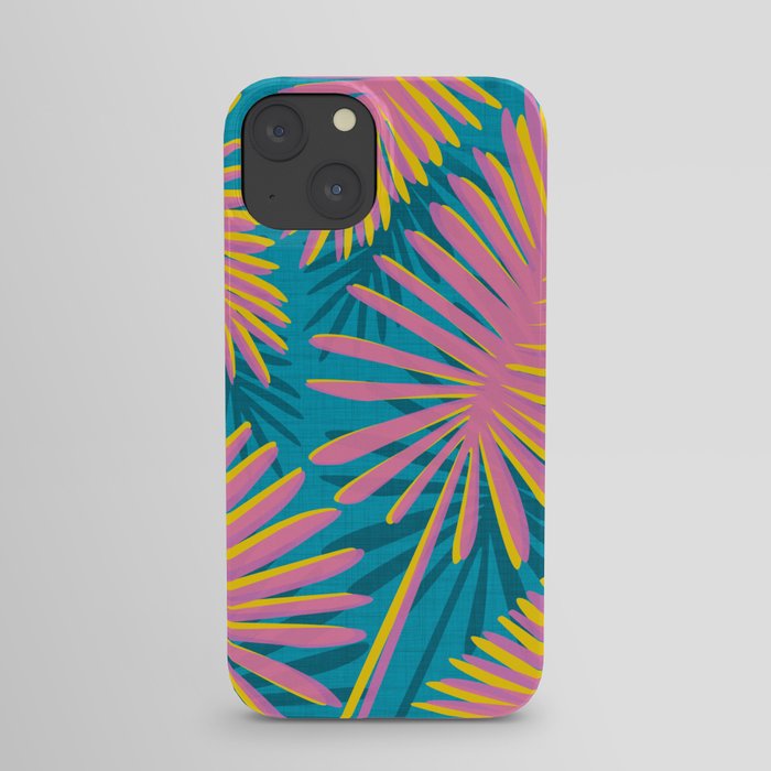Bright Tropical Palms iPhone Case