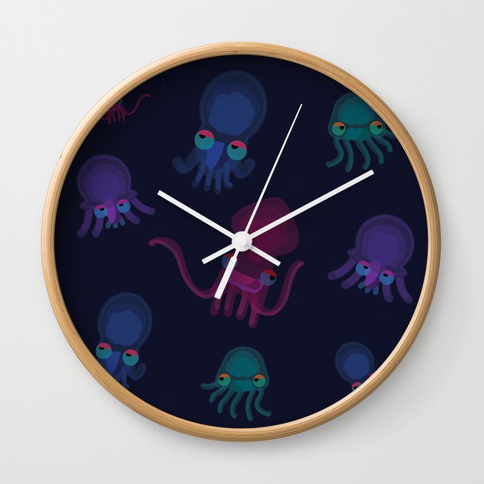Squid Wall Clock