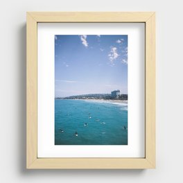 Surfers Recessed Framed Print