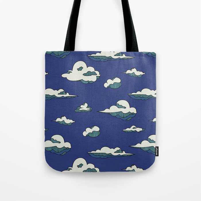 Clouds {Art Deco} Tote Bag