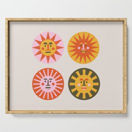 Sunny Faces Serving Tray