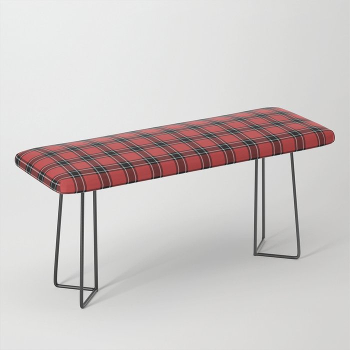 Dunbar District Tartan Bench