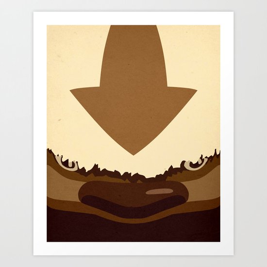 Sky Bison Art Print