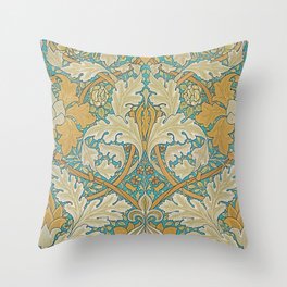 William Morris Antique Palace Floral Throw Pillow
