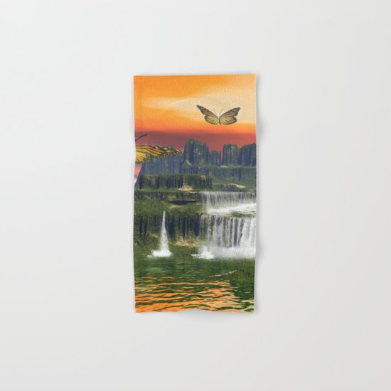 Butterflies Hand & Bath Towel