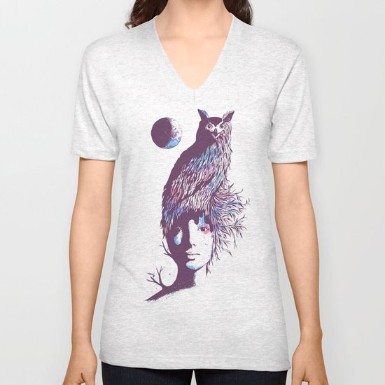 Night Watcher Unisex V-Neck