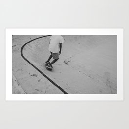 skateboard 2 Art Print