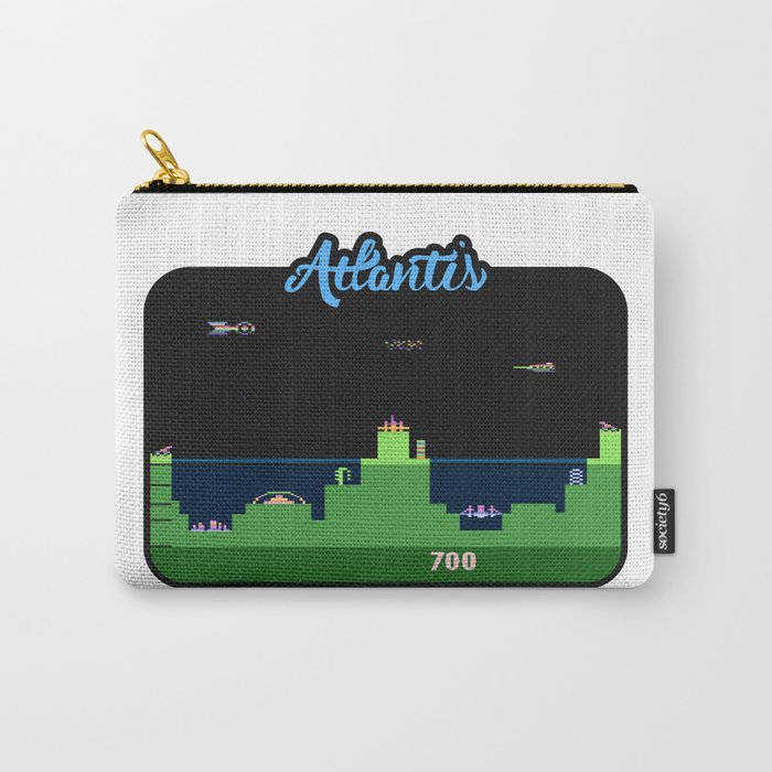 Atlantis Video Game Art Carry-All Pouch