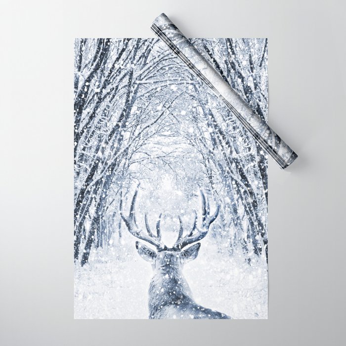 Deer wrapping paper outlet