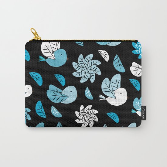 Birds at night Carry-All Pouch