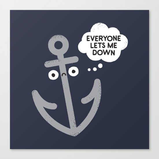 That Sinking Feeling Canvas Print