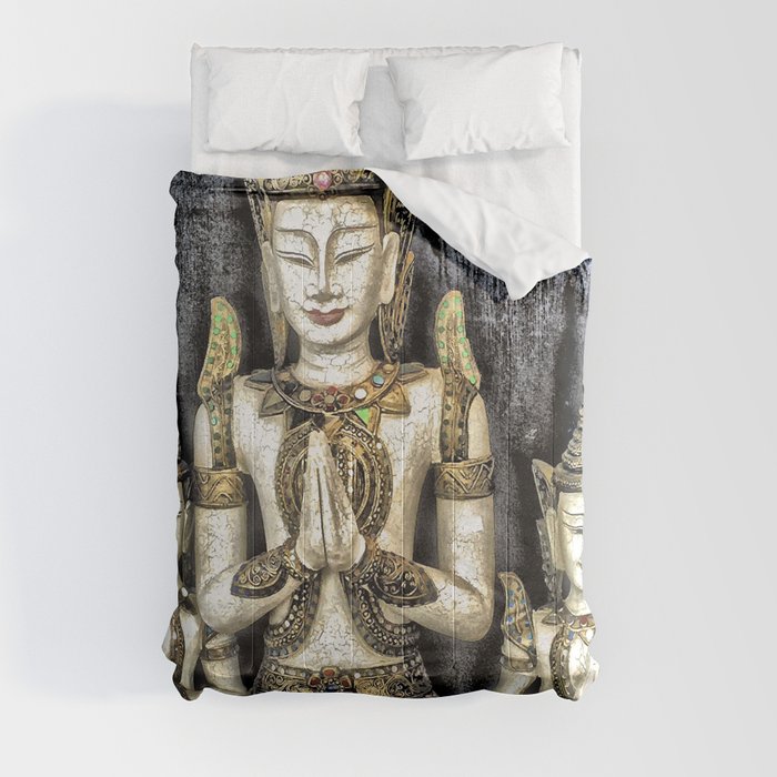 3 Buddhas Comforter