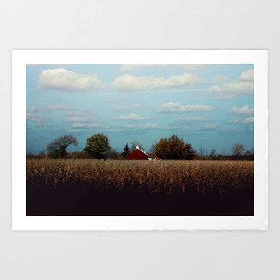 Life on the farm Art Print